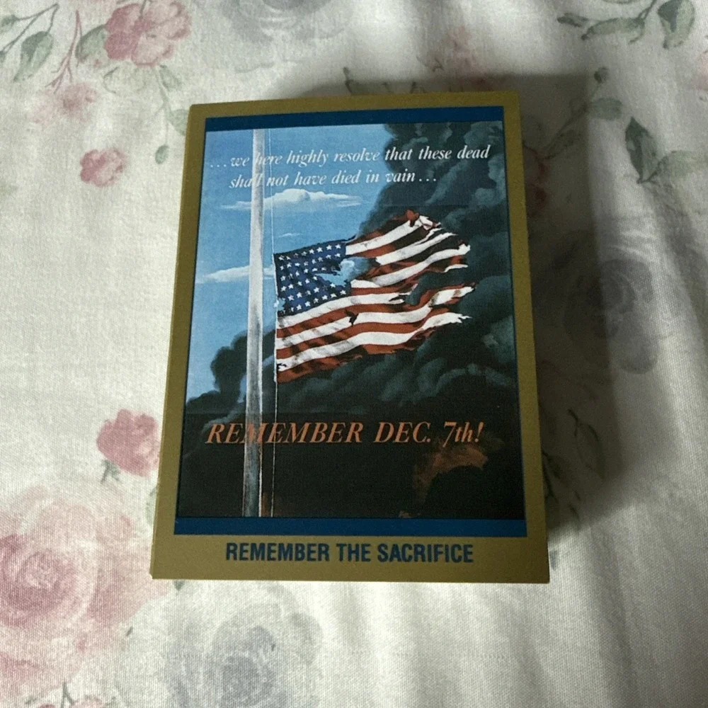 Remember Pearl Harbor 50th Anniversary 50-Card Base‎ Set (Tuff Stuff, 1991) WWII